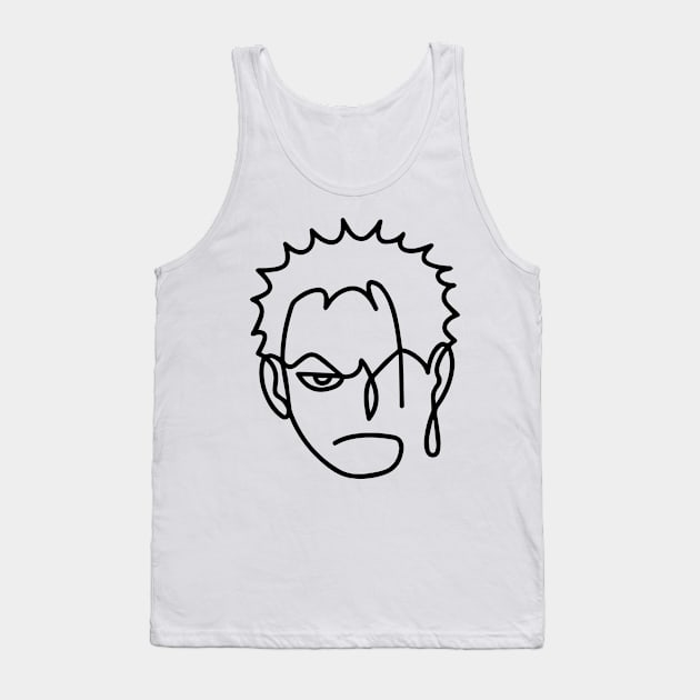 Roronoa Zoro Tank Top by MokeyDesign